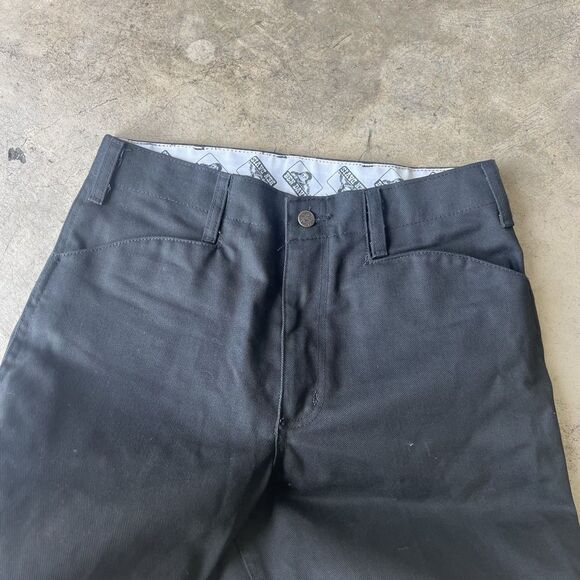 Vintage Y2K Ben Davis Black Wide Baggy Rap Pants Trousers 32 - Picture 2 of 3